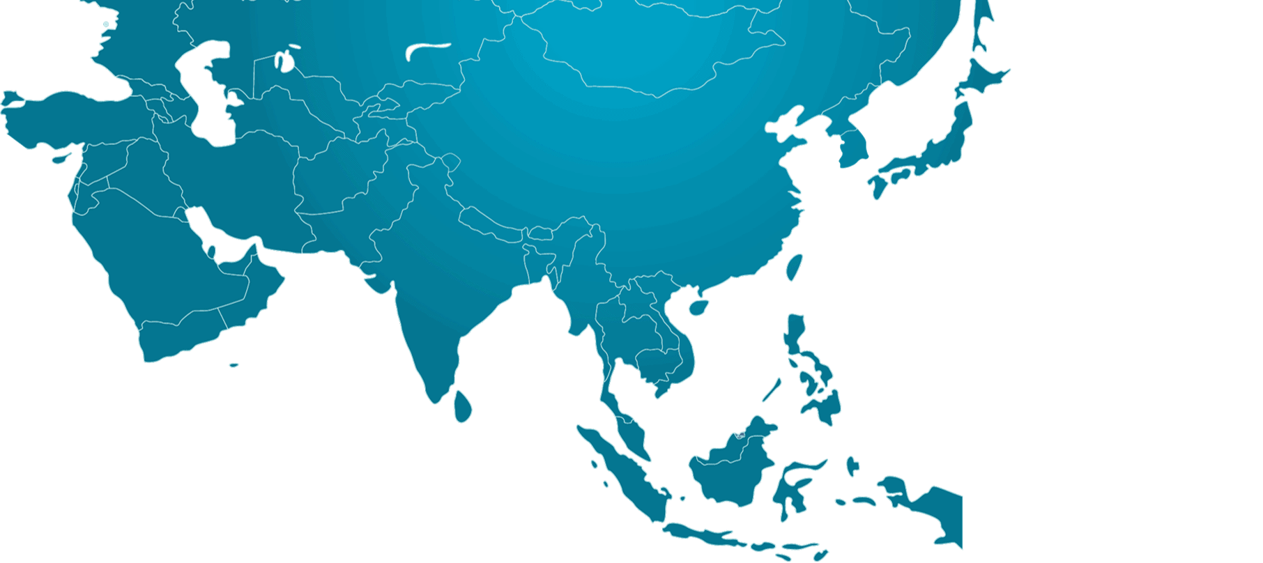 Asia-Pacific map
