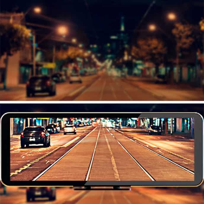 Automotive vision technology: night driving scene and smart display rear view with Vision Technology and 360 safety mission