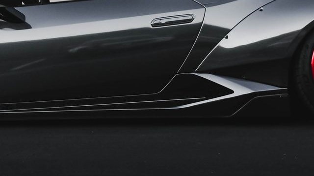 Body-side sill cladding along the lower door line