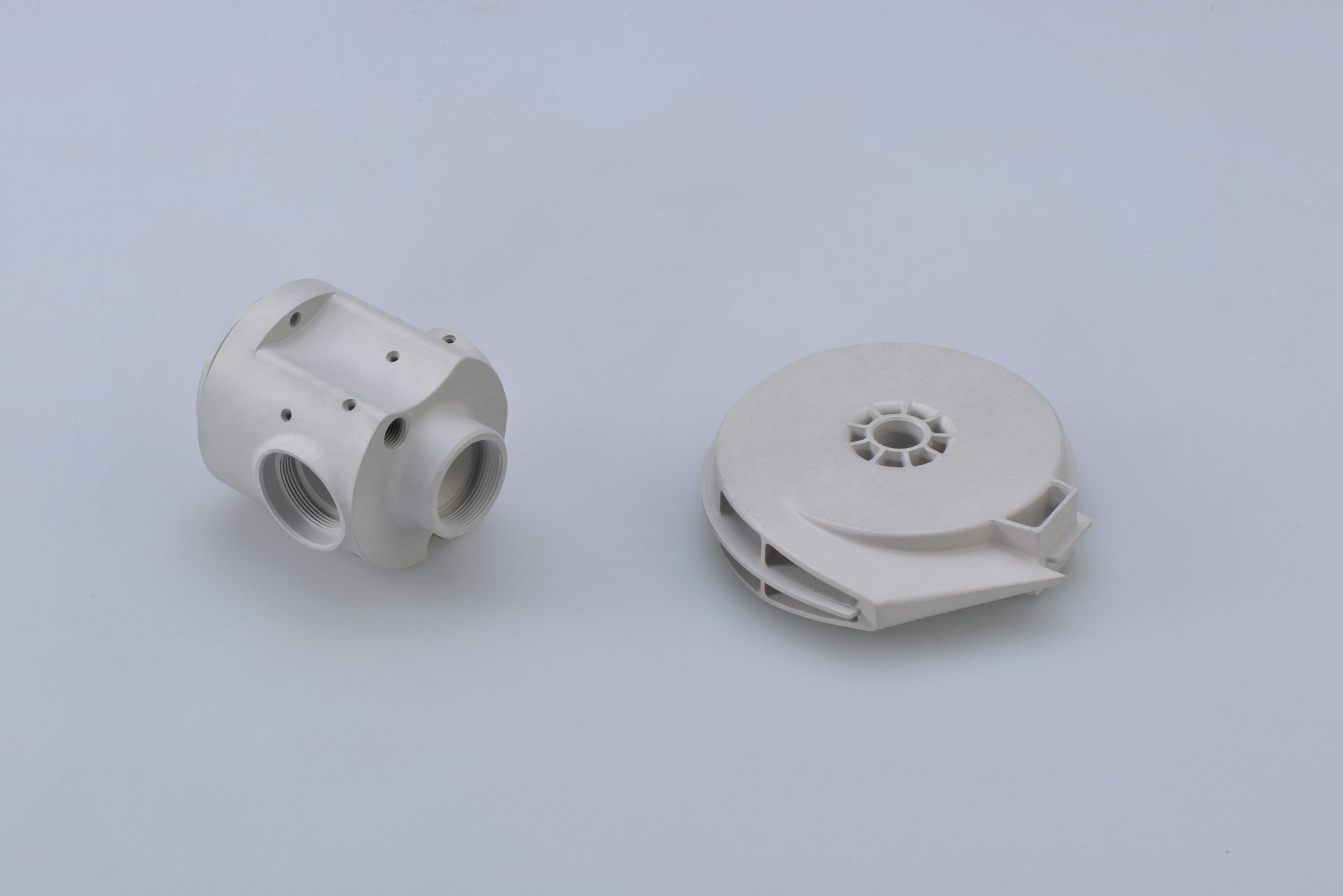 Precision-moulded plastic components